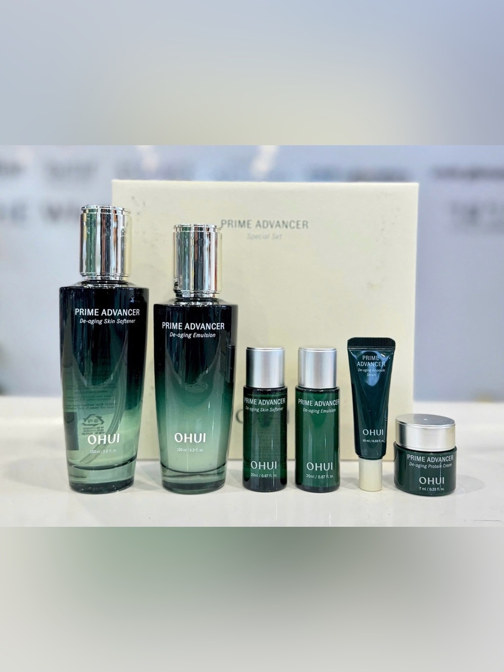 OHUI Prime Advancer De-aging 2-piece Special Set K-Beauty anti-aging